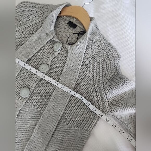 John Lewis Wool Alpaca blend cropped sweater - Picture 2 of 11